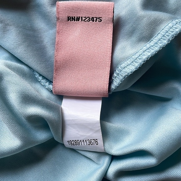 Juicy Couture Baby Blue Tiered Sleeveless Top Women’s Medium EUC Y2K - Picture 8 of 9